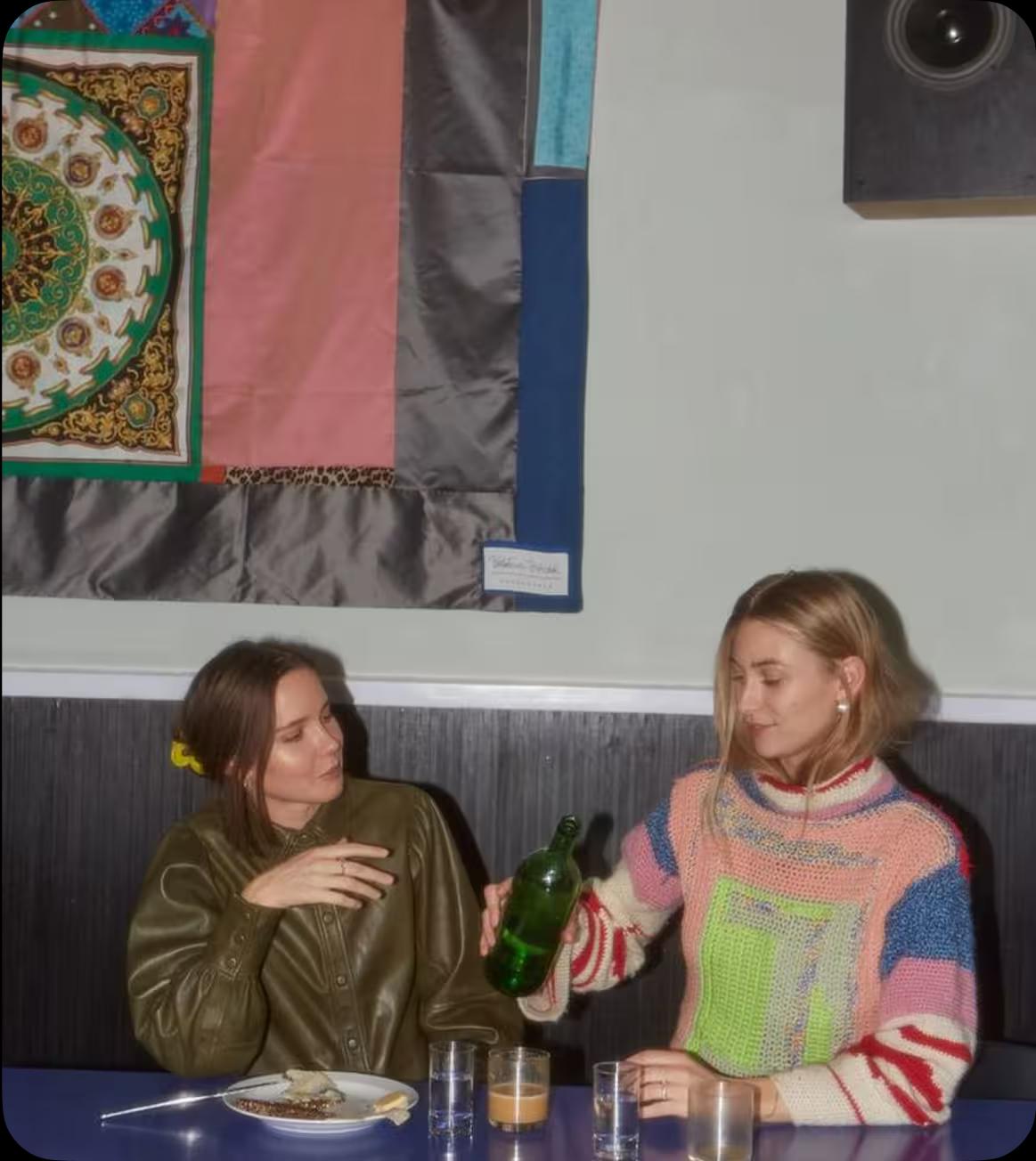Friends gathering