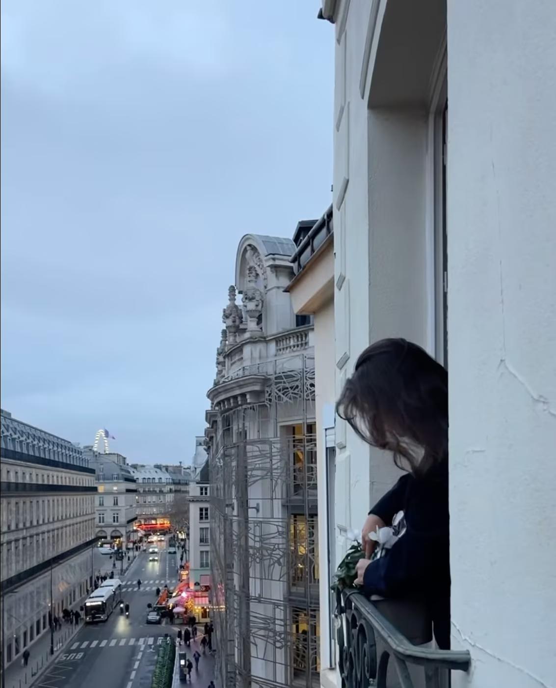 View from a Paris balcony